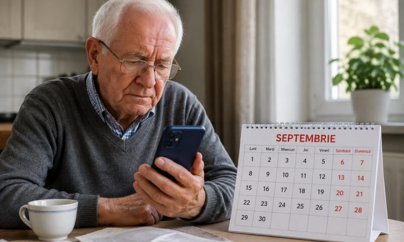 Pensiile intră mai devreme în septembrie 2026. Cine primește banii înainte de weekend
