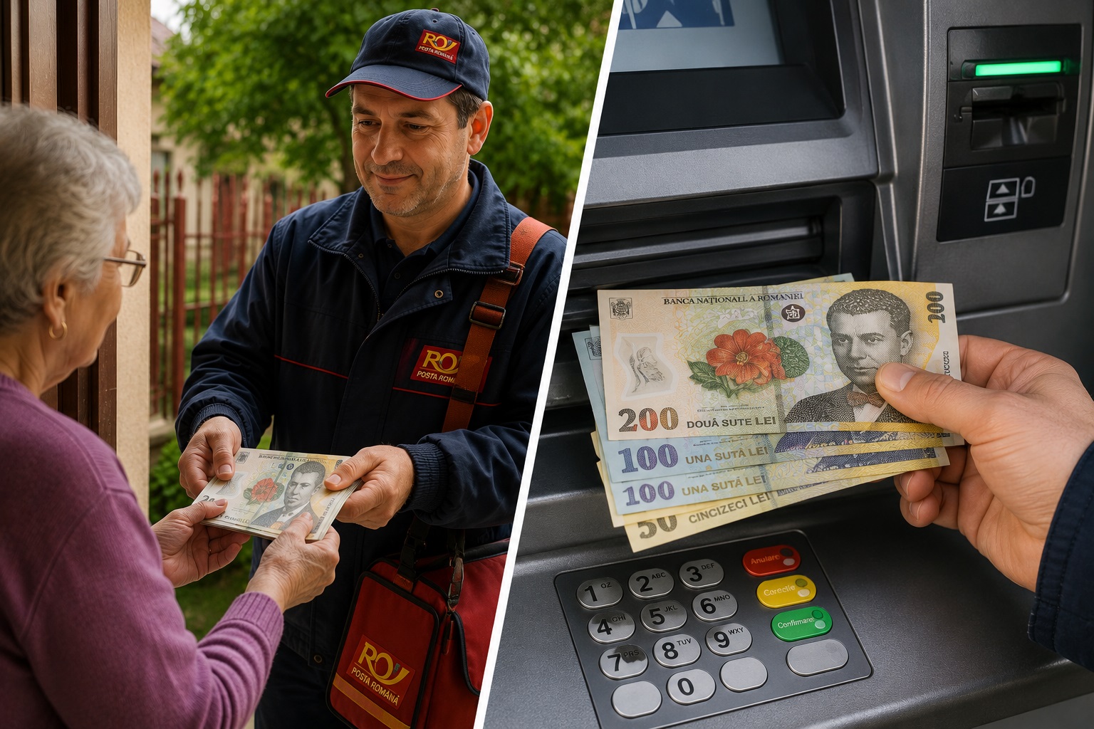 Încep plățile pensiilor pentru luna august. Data la care primești banii depinde de modalitatea de încasare