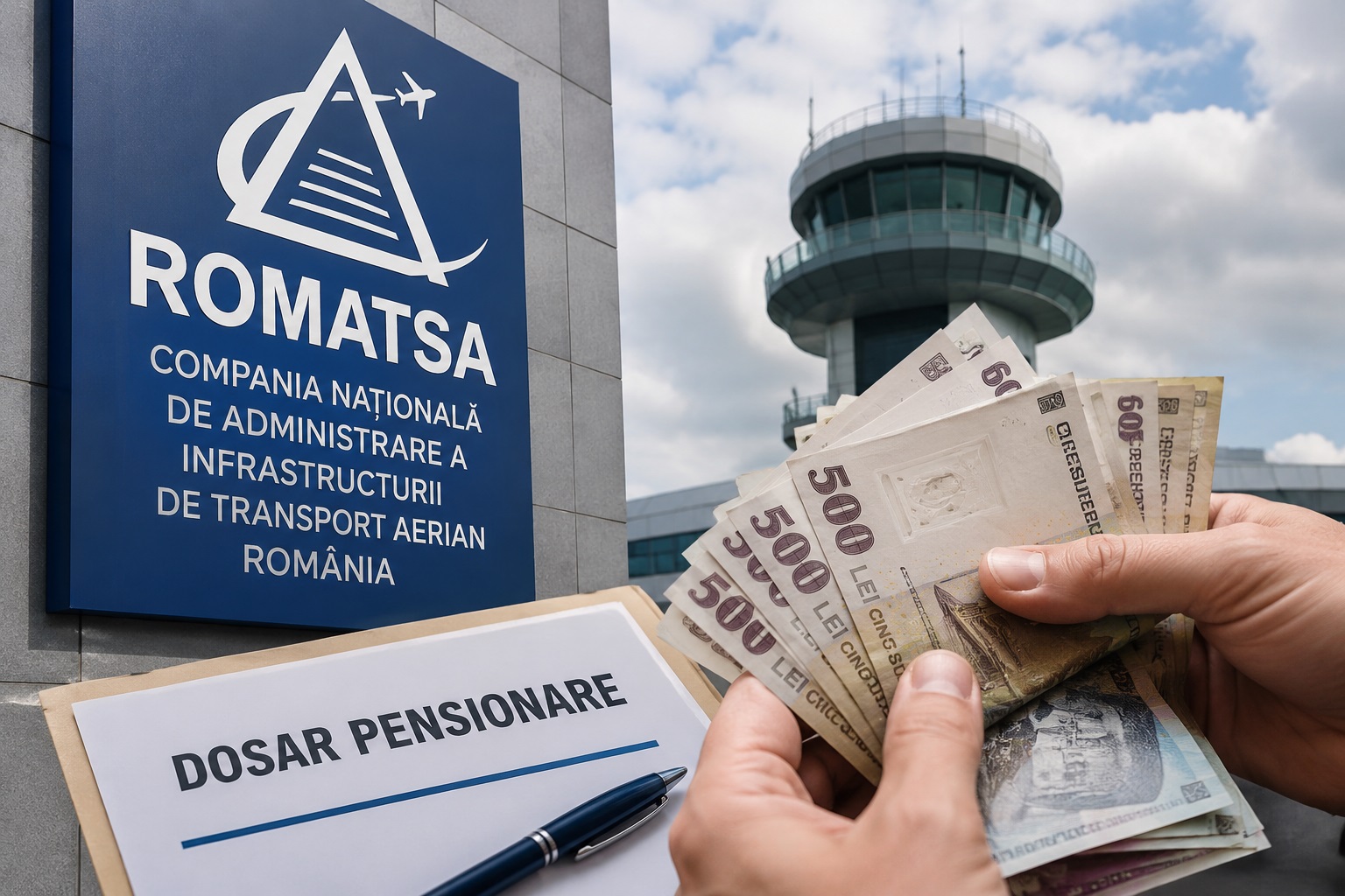pensionar ROMATSA