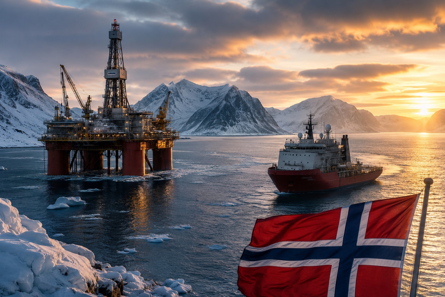 Norvegia nu renunță la forajele din Arctica: Va fi alegerea UE dacă mai vrea gazul nostru