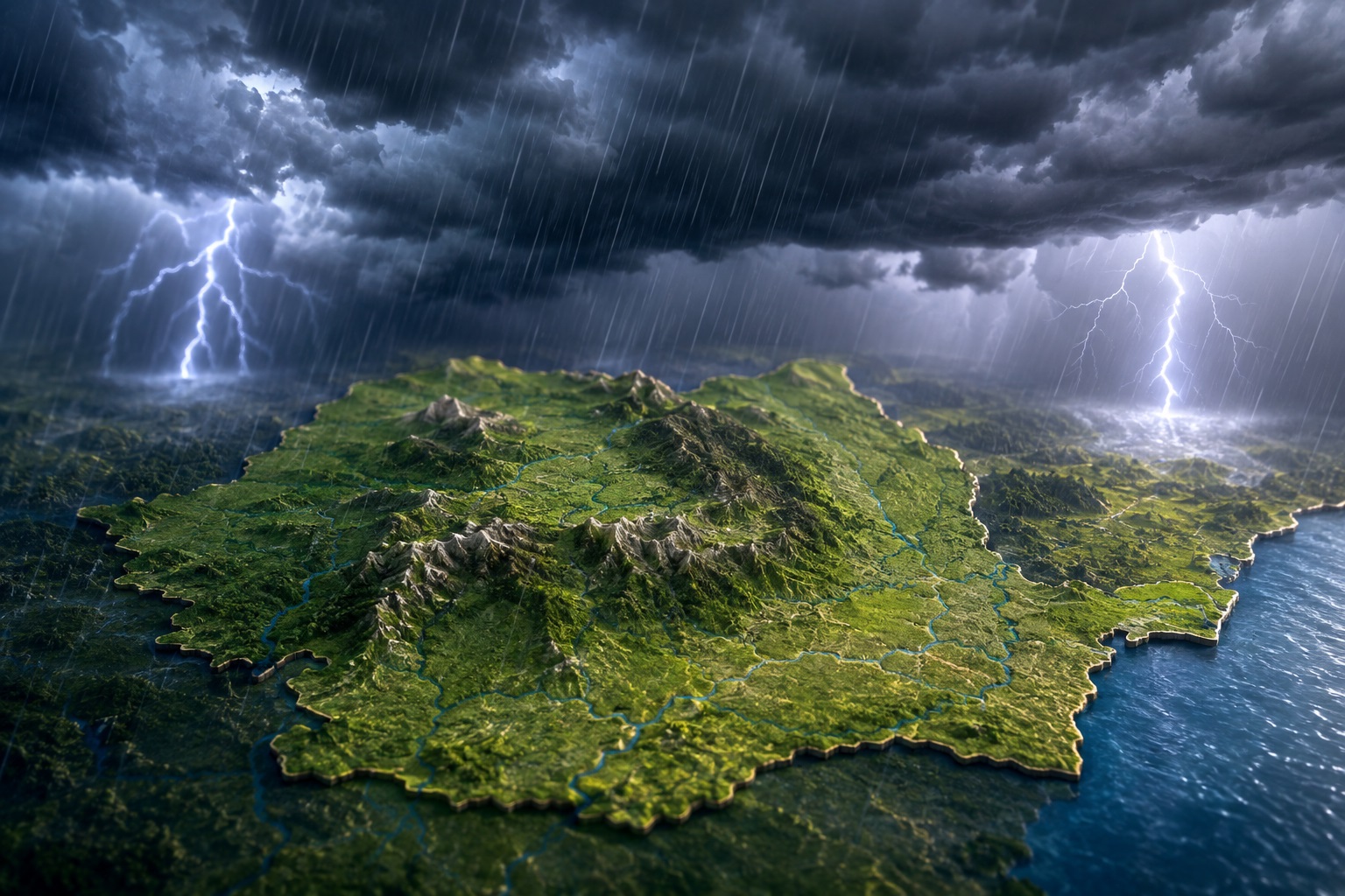 Val de ploi și vijelii peste România. ANM anunță schimbarea bruscă a vremii