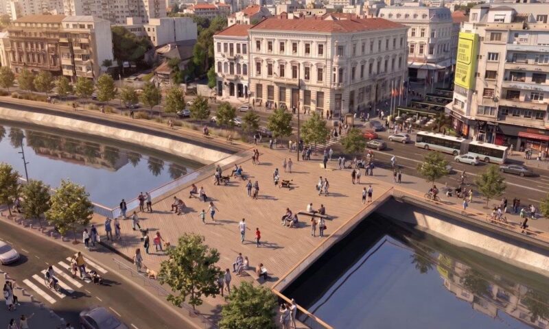 Podul Calicilor revine pe harta Bucureștiului. PMB cheltuie 64 de milioane de lei pentru malurile Dâmboviței