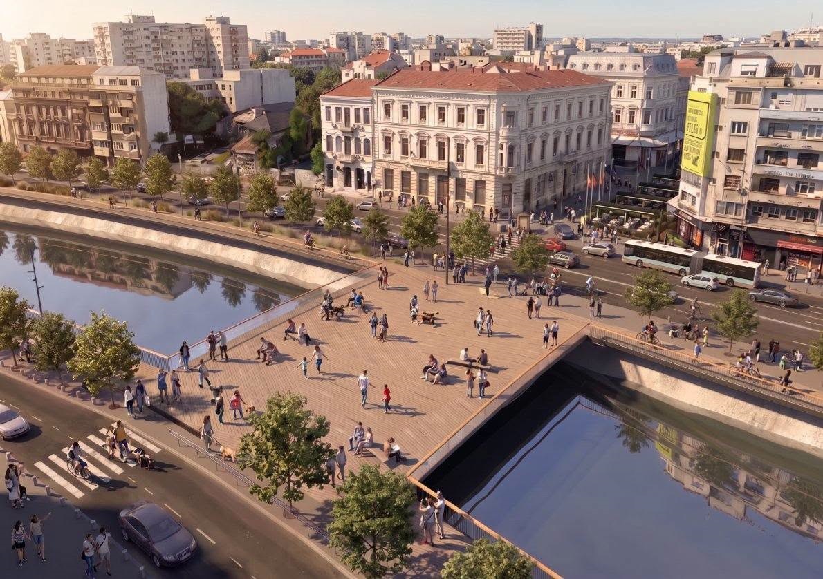 Podul Calicilor revine pe harta Bucureștiului. PMB cheltuie 64 de milioane de lei pentru malurile Dâmboviței