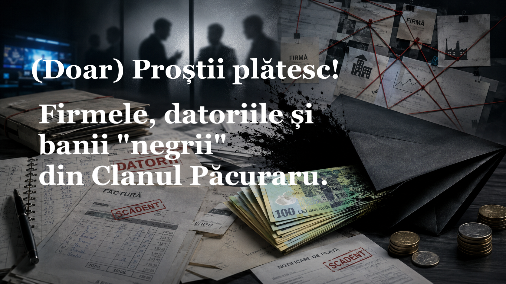 (Doar) Proștii plătesc! Realitatea după Realitatea: firmele, datoriile și banii "negrii" din Clanul Păcuraru.