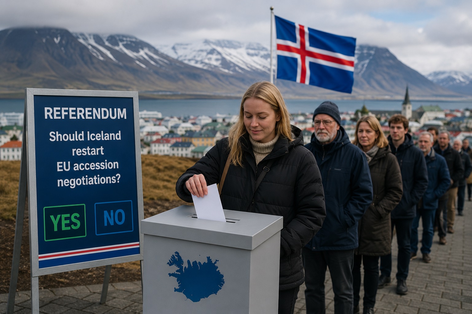 Islanda, divizată în privința UE. Tabăra „da” are un avantaj fragil în primele rezultate