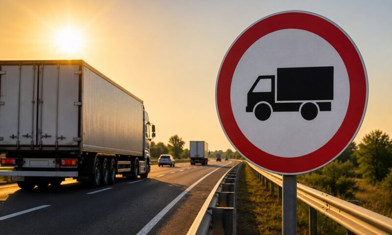 CNAIR închide drumurile pentru camioanele de mare tonaj. Restricțiile vizează șapte județe aflate sub Cod Roșu de caniculă