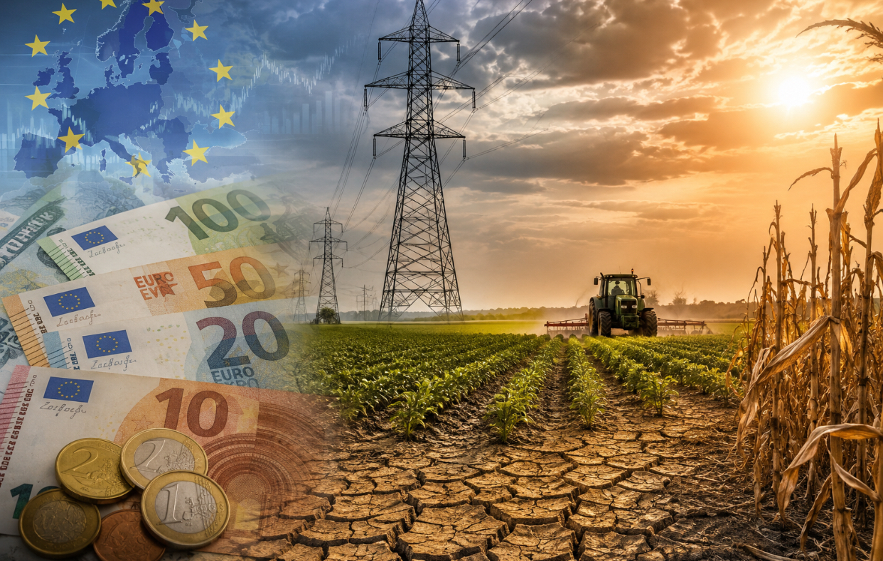 Europa plătește scump pentru temperaturile extreme, spun economiștii. Pierderi de până la 180 de miliarde de euro