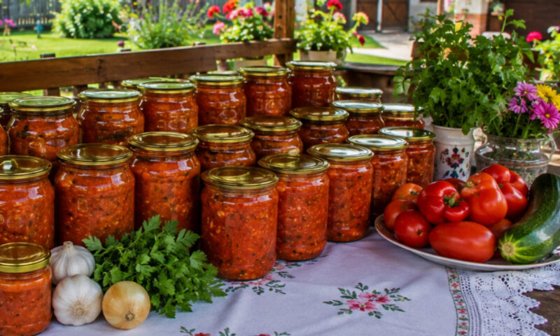 Sos de casă pentru paste, la borcan. Ce ingrediente folosești și cum îl păstrezi peste iarnă