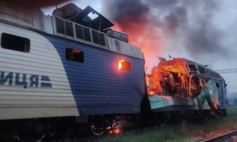Rușii au atacat un tren de călători, la Odesa. Trei morți și sute de pasageri înspăimântați