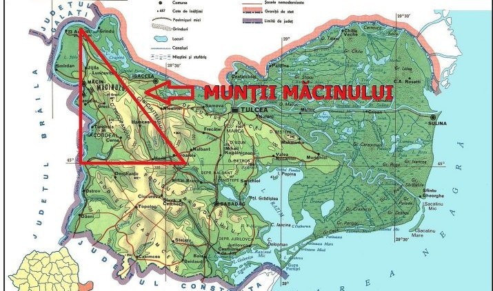 Trunghiul arată zona în care s-a mișcat drona