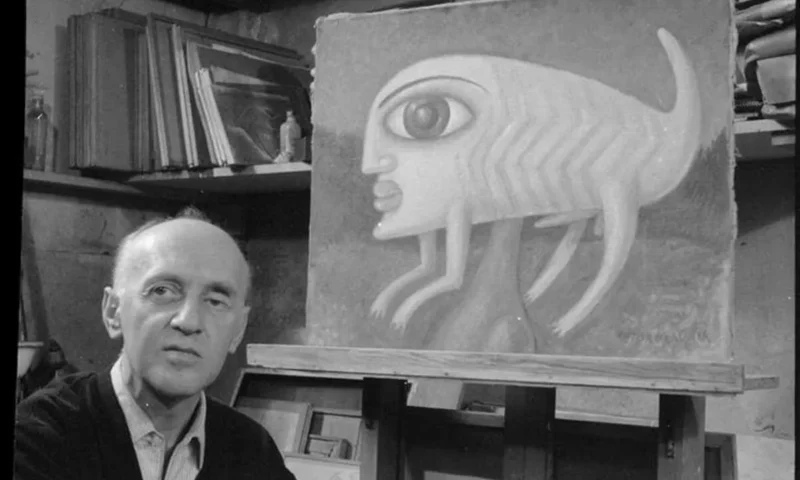 Expoziția „Opera de hârtie” a artistului Victor Brauner se deschide la Galeria Romană din București