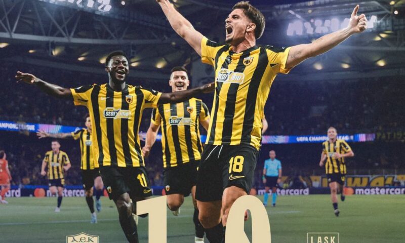Răzvan Marin, omul meciului în Liga Campionilor. Execuție fabuloasă în victoria celor de la AEK Atena