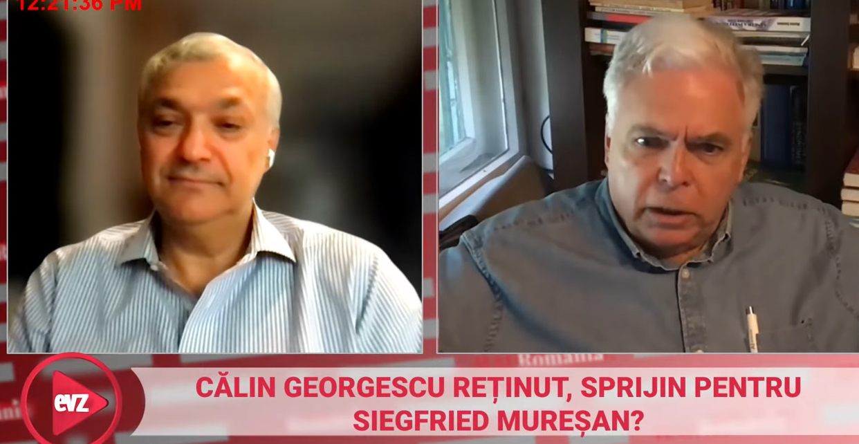 Adrian Severin și Călin Georgescu