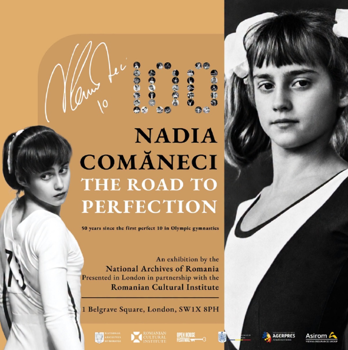 Afiș Nadia, Londra