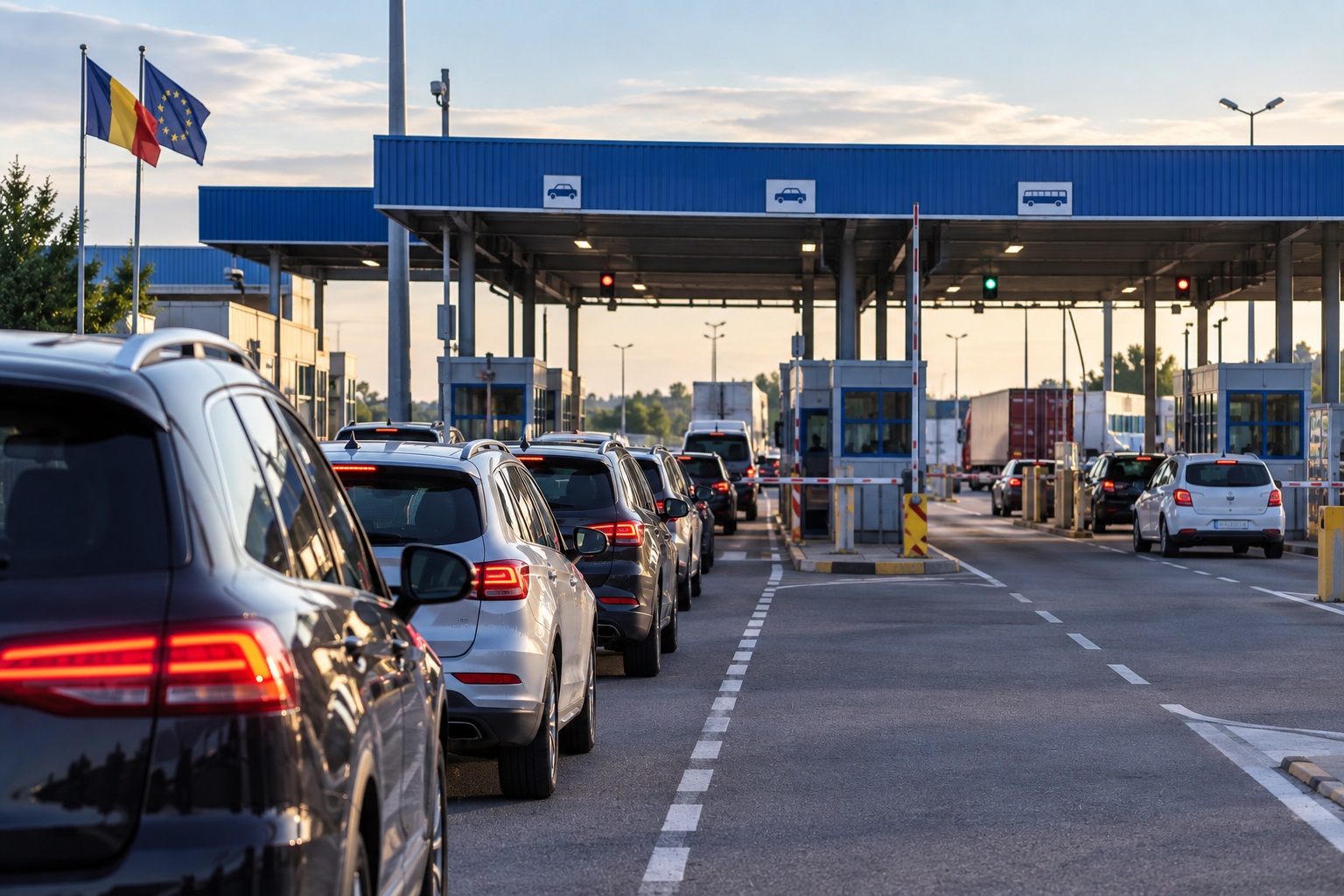 Probleme tehnice la frontiera Republicii Moldova. Călătorii, avertizați asupra întârzierilor