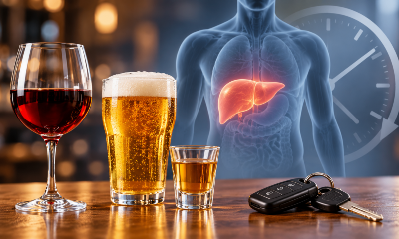 Cât timp rămâne alcoolul în organism. Timpul estimat pentru vin, bere și tărie