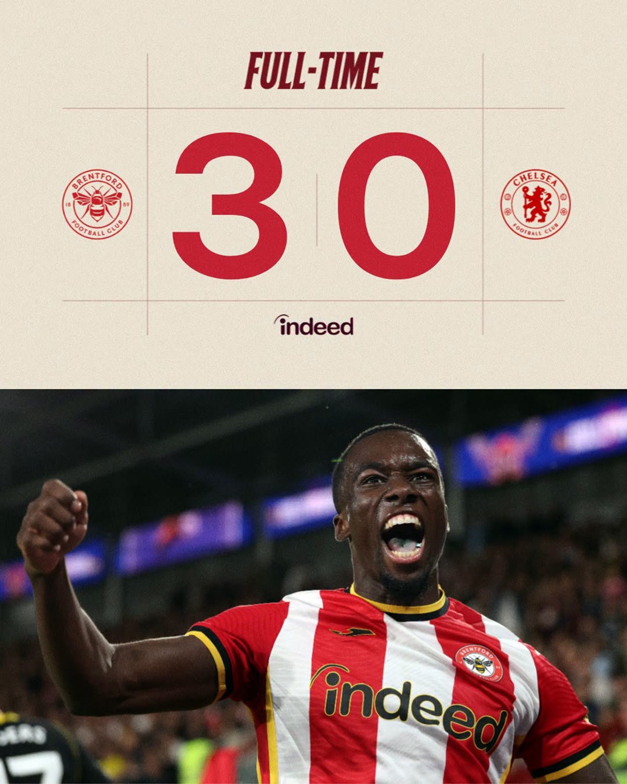 Brentford Chelsea 3-0
