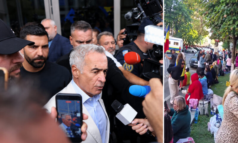 Peste 300 de oameni protestează în fața Arestului Central, după arestarea lui Călin Georgescu. Susținătorii cer eliberarea fostului candidat