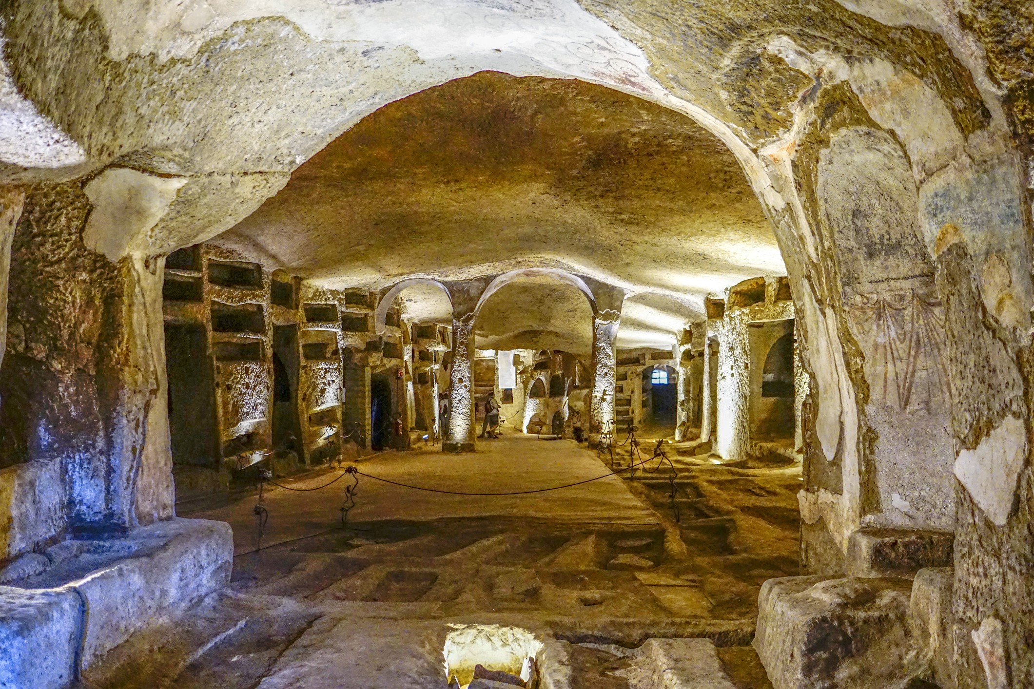 Catacombele San Gennaro din Napoli