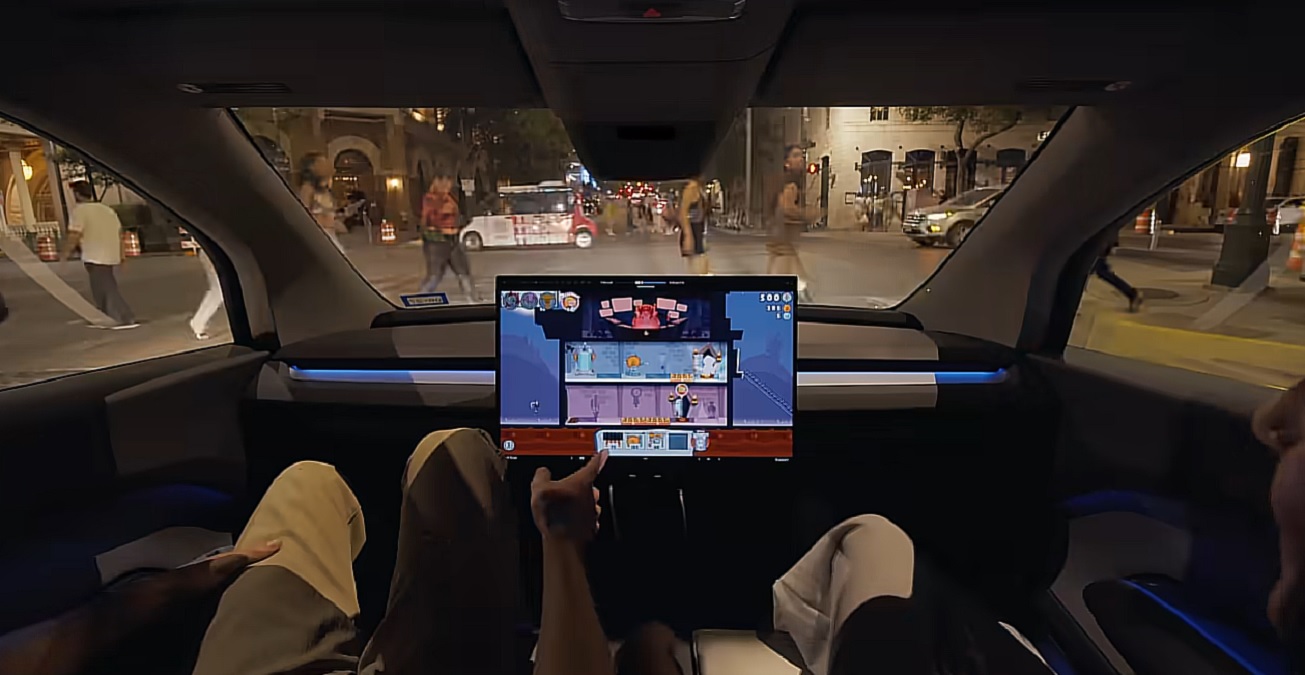 Cybercab, interior