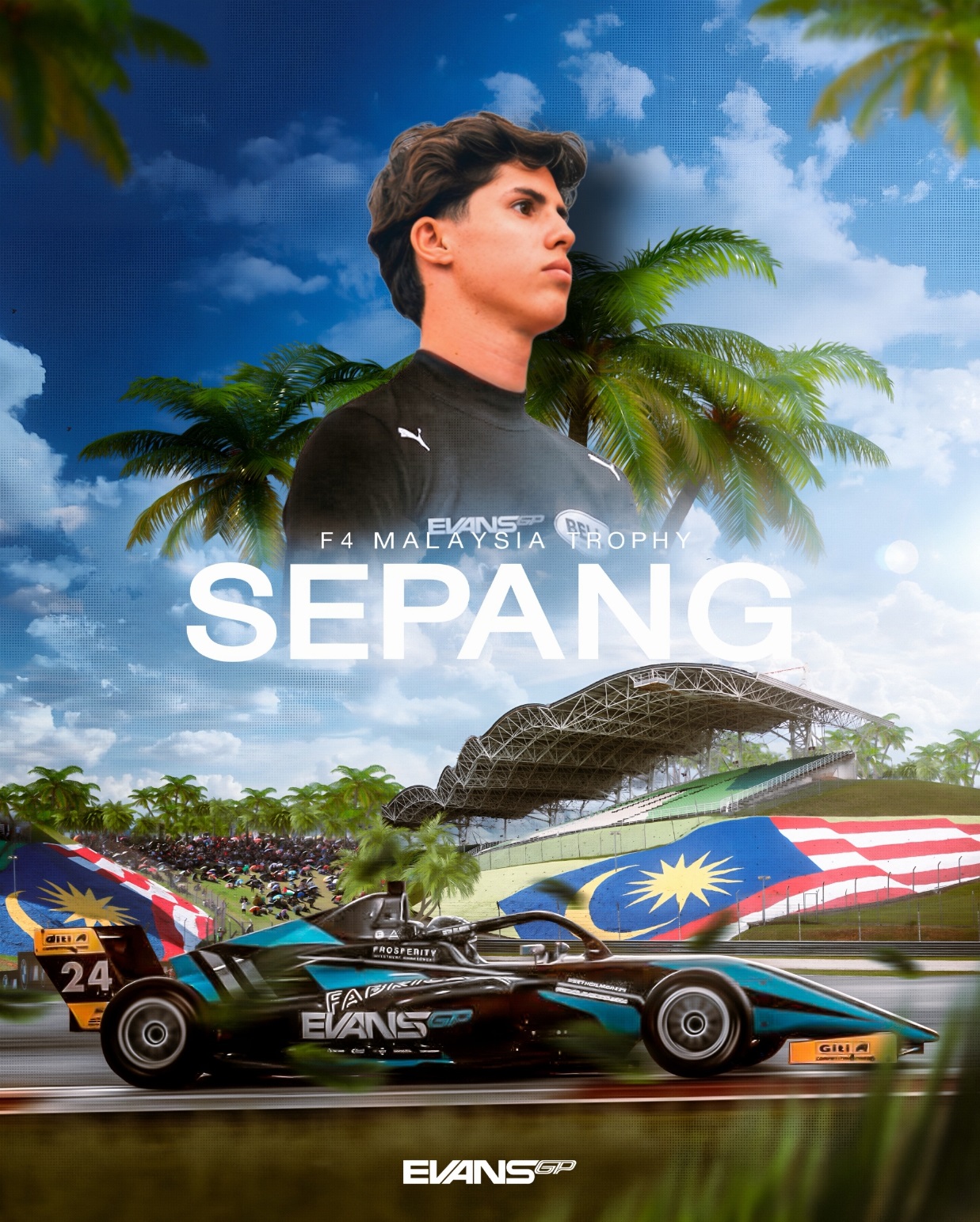 Pilotul David Cosma Cristofor, confirmat oficial în weekendul de Formula 1 de la Sepang