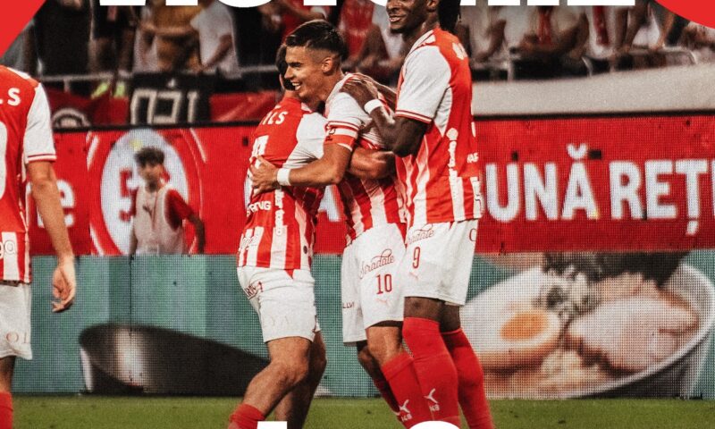 Dinamo, victorie categorică cu Farul Constanța
