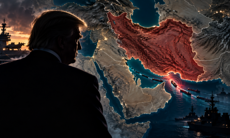 Trump i-a cerut lui Xi Jinping să nu mai sprijine Iranul. Ce apare pe harta publicată ulterior de liderul SUA