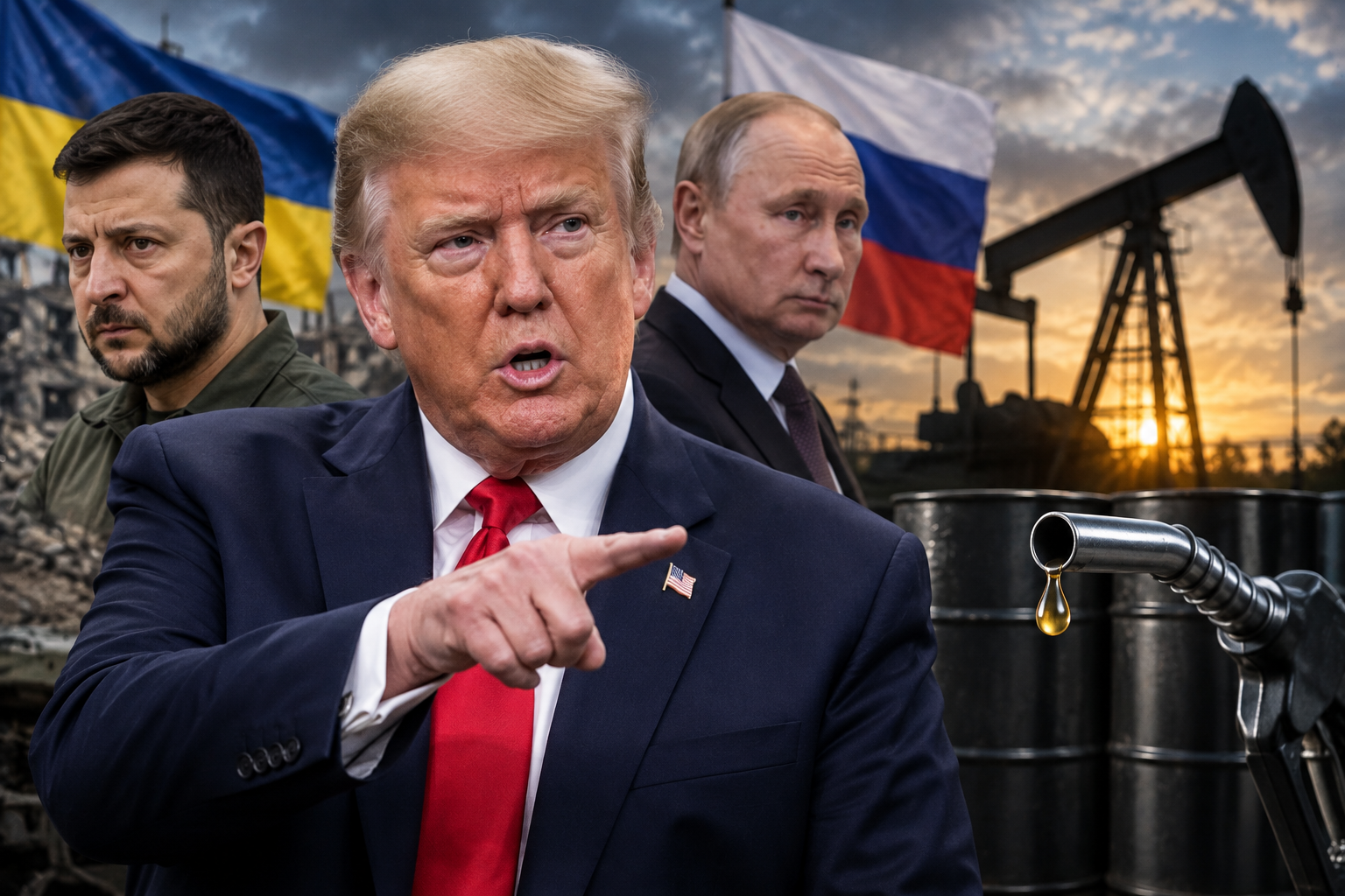 Trump îl acuză pe Zelenski că alimentează scumpirea motorinei. Ce îi cere președintelui ucrainean