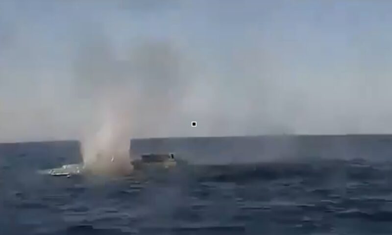 Premieră în războiul naval: confruntarea dintre două drone