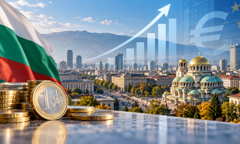 Economia Bulgariei crește de trei ori mai repede decât zona euro. Fitch îmbunătățește perspectiva țării