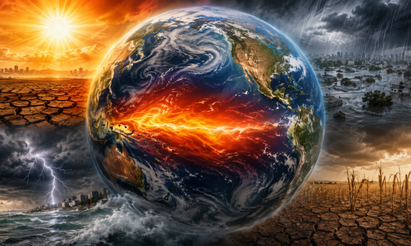 El Niño se intensifică și ajunge la nivelul 3 din 4. Ce fenomene meteo extreme pot urma