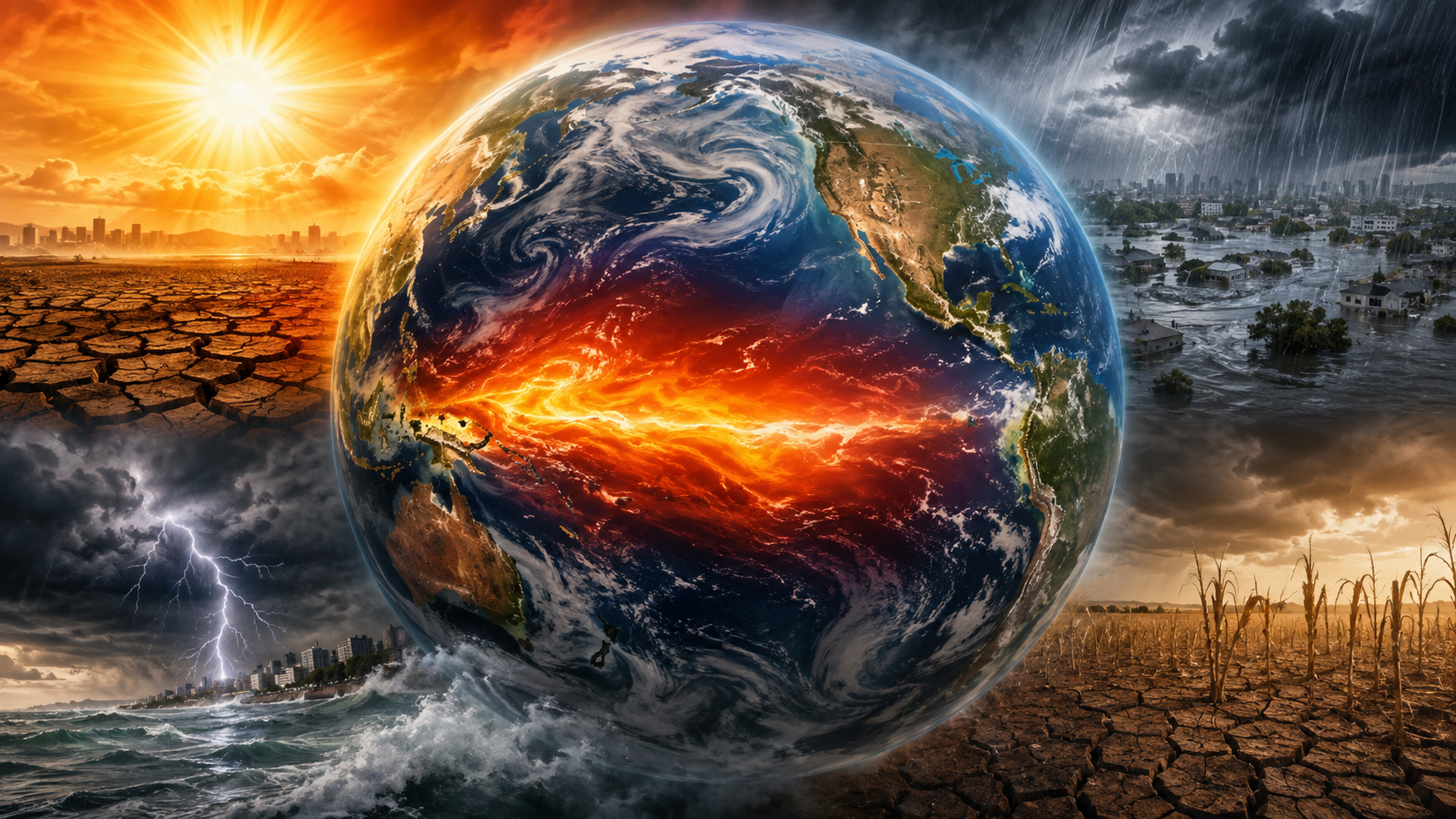 El Niño se intensifică și ajunge la nivelul 3 din 4. Ce fenomene meteo extreme pot urma
