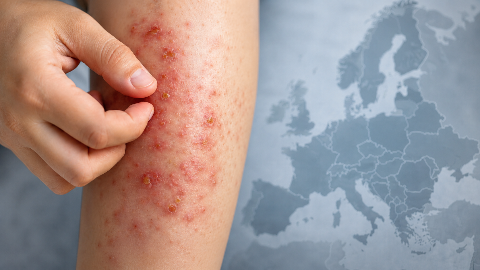 O infecție rară se extinde în Europa. „Boala ploii” poate semăna cu alte afecțiuni
