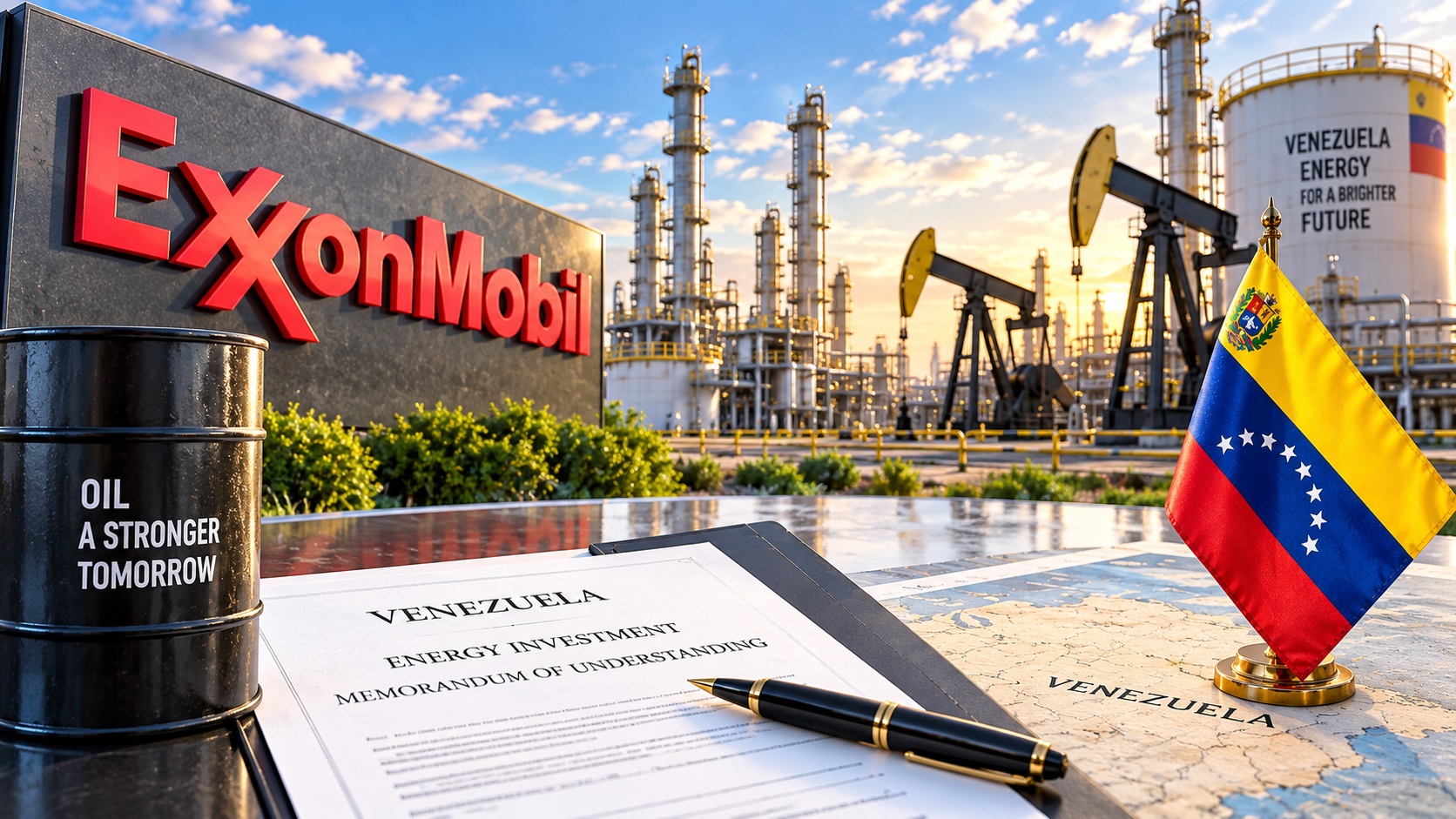 ExxonMobil se apropie de revenirea în Venezuela. Ce pregătește gigantul petrolier