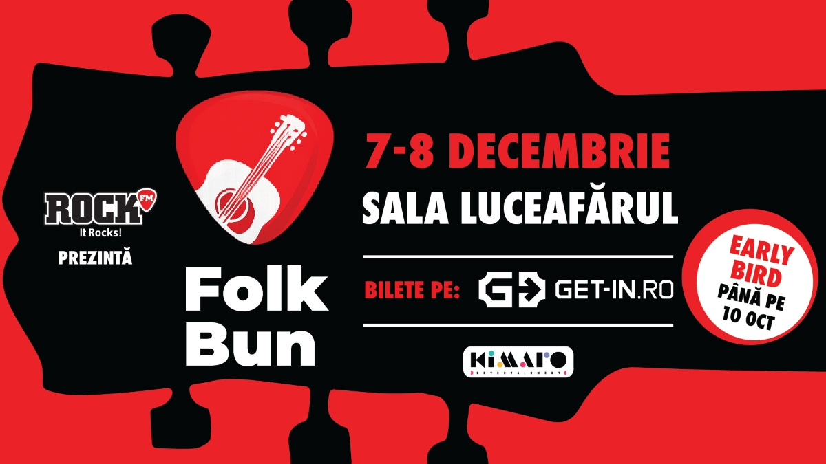 Gala Folk Bun 2026: Două zile de muzică de suflet la Sala Luceafărul