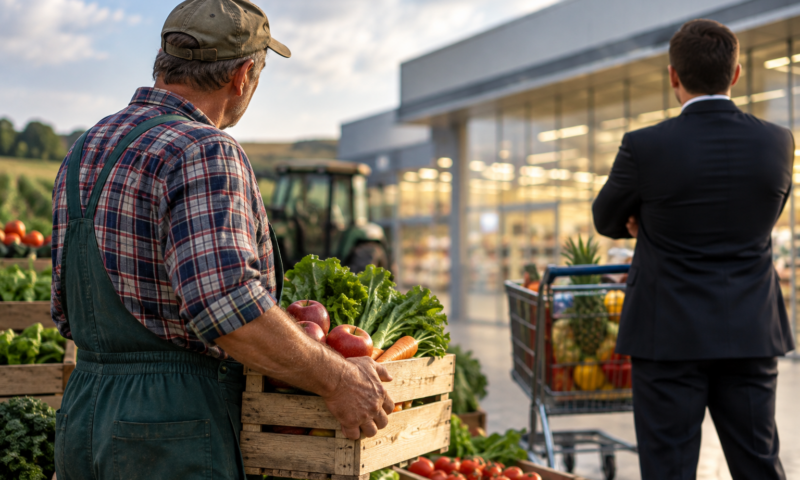 Producătorii de fructe și legume pierd teren în fața marilor retaileri. Peste un miliard de euro, sprijin anual din partea UE