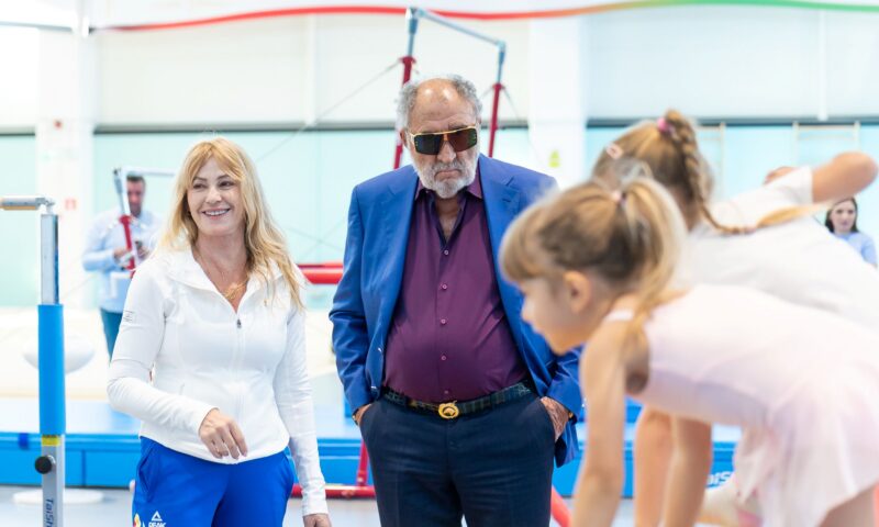Peste 300 de copii participanți la selecțiile pentru cursurile gratuite de inițiere în gimnastică ale Fundației Țiriac