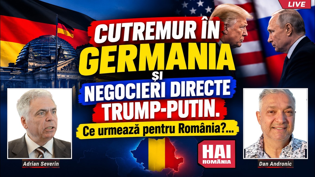 Cutremur în Germania și negocieri directe Trump-Putin. Ce urmează pentru România?