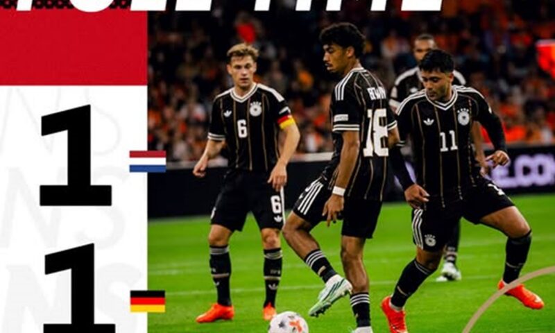 Țările de Jos și Germania, egal în Liga Națiunilor
