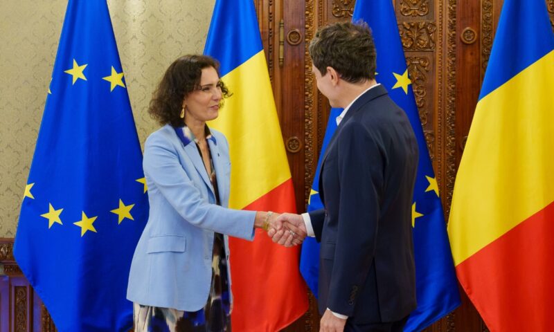 Comisara europeană Hadja Lahbib, avertisment la Cotroceni. Ce riscuri vede UE pentru România