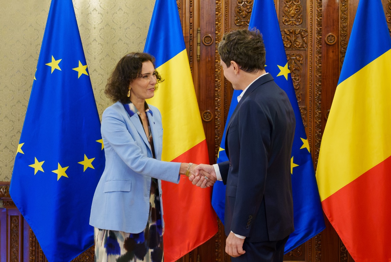 Comisara europeană Hadja Lahbib, avertisment la Cotroceni. Ce riscuri vede UE pentru România
