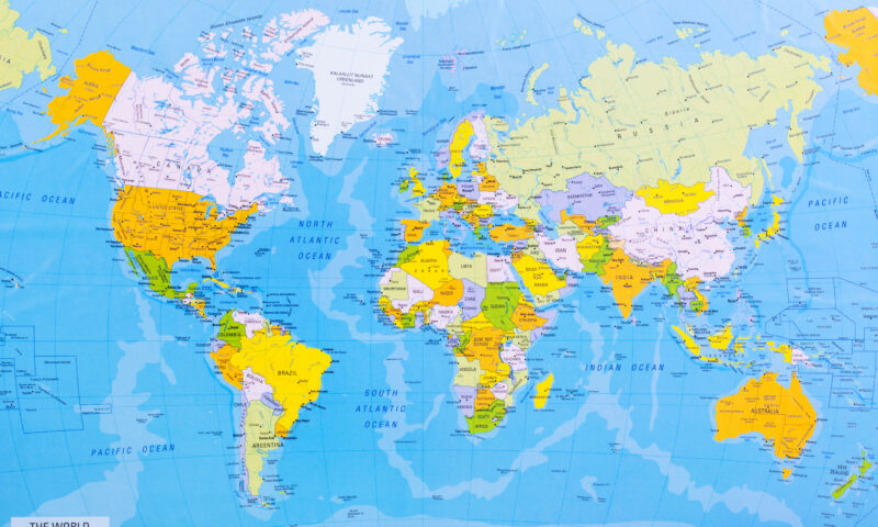 Revoluție în geografie. ONU elimină celebra hartă Mercator pentru a reflecta dimensiunile reale ale continentelor