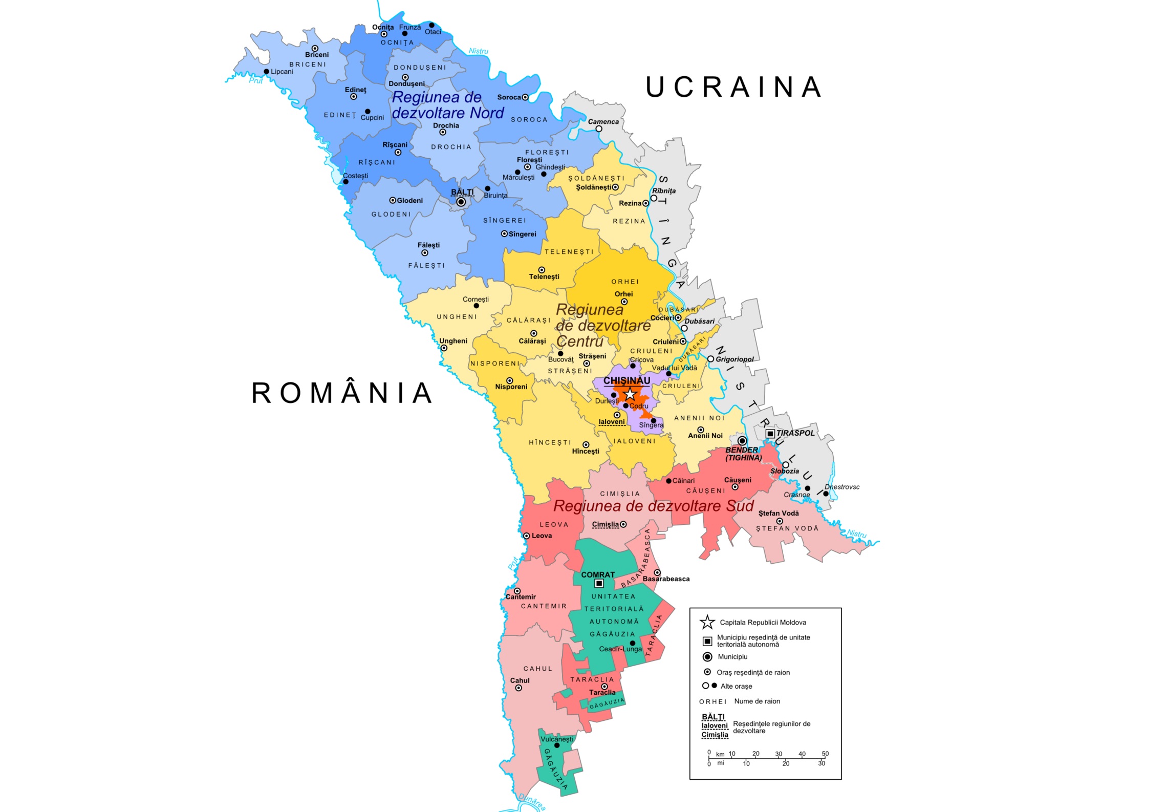 Reformă în Republica Moldova: raioanele, reorganizate, primăriile primesc mai multe competențe