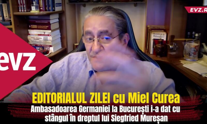 Ambasadoarea Germaniei la București i-a dat cu stângul în dreptul lui Siegfried Mureșan