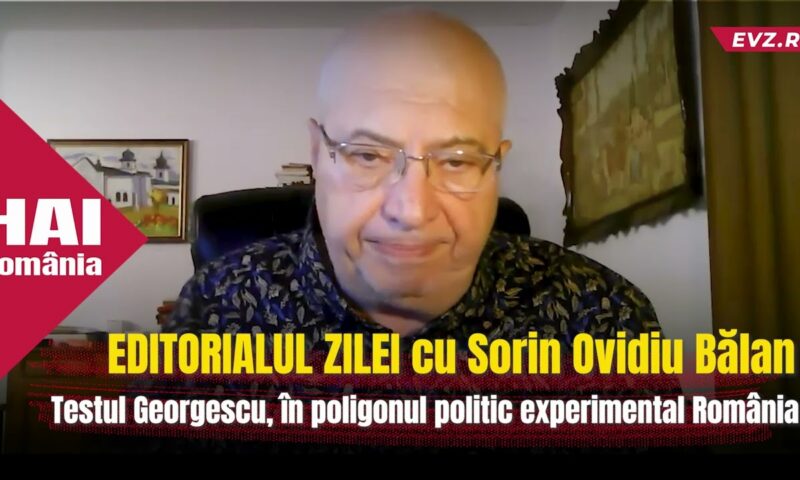 Testul Georgescu, în poligonul politic experimental România