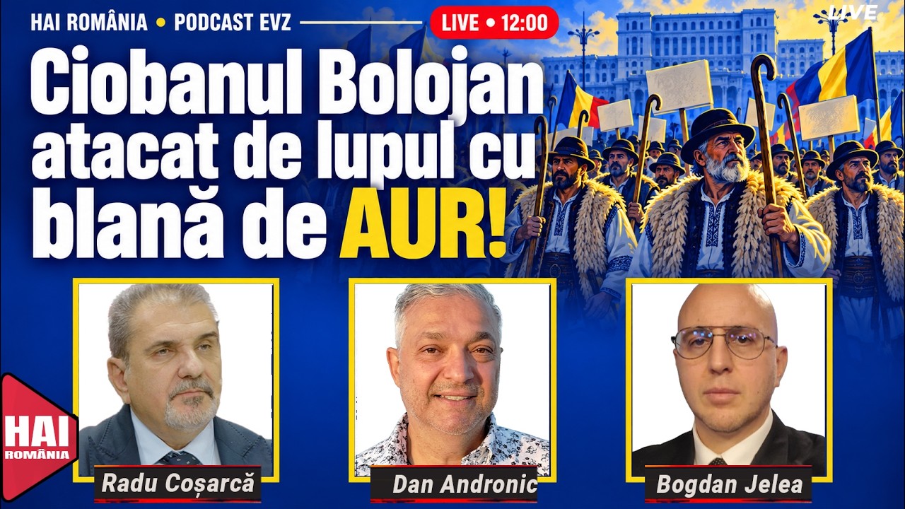 Ciobanul Bolojan atacat de lupul cu blană de AUR!