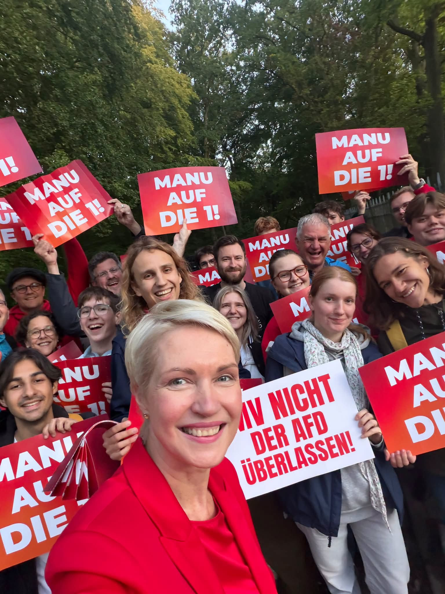 Manuela Schwesig. lidera SPD din Pomerania