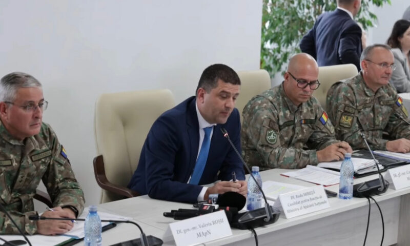 Audierea lui Radu Miruță, marcată de prezența a trei generali. Critici privind regulile militare