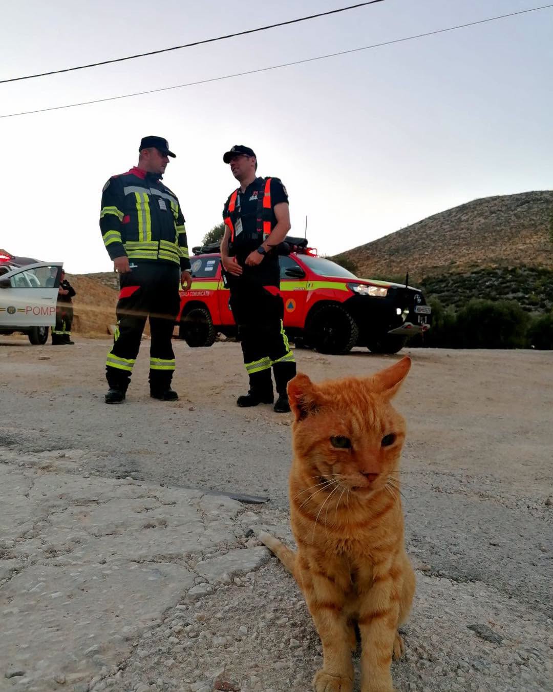 Motan pompieri români Grecia 