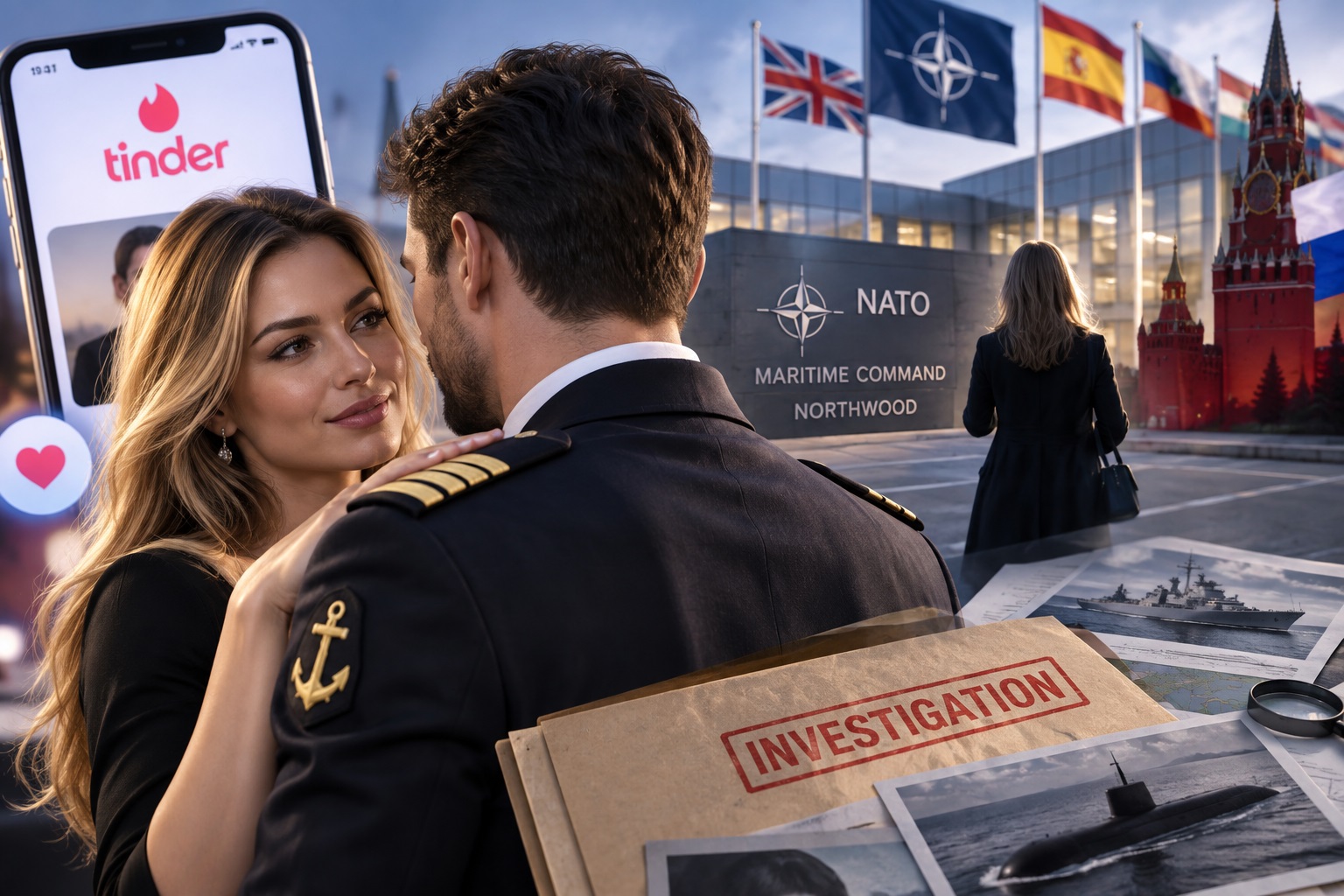 S-a întâlnit pe Tinder cu un ofițer NATO. Relația a declanșat o anchetă privind Rusia